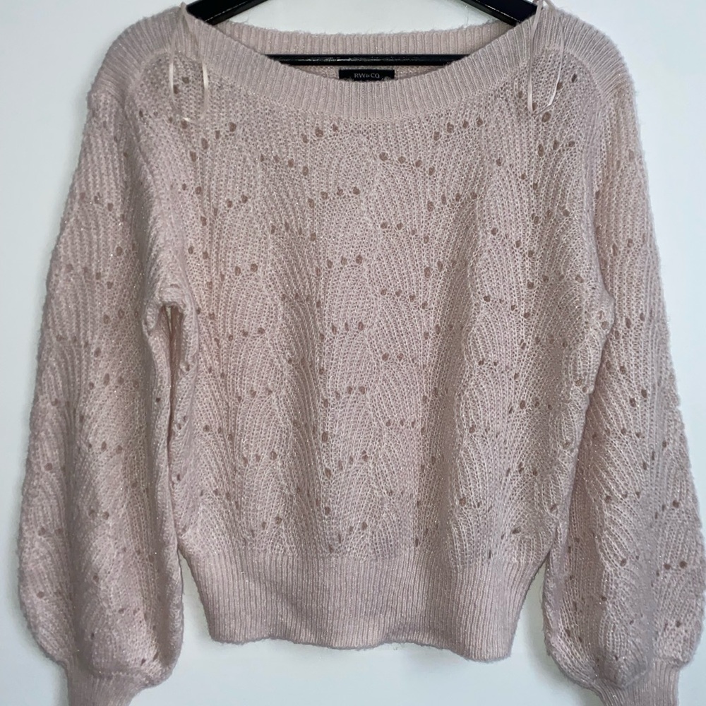 Chic Women's Sweater in Soft Pink by Divided